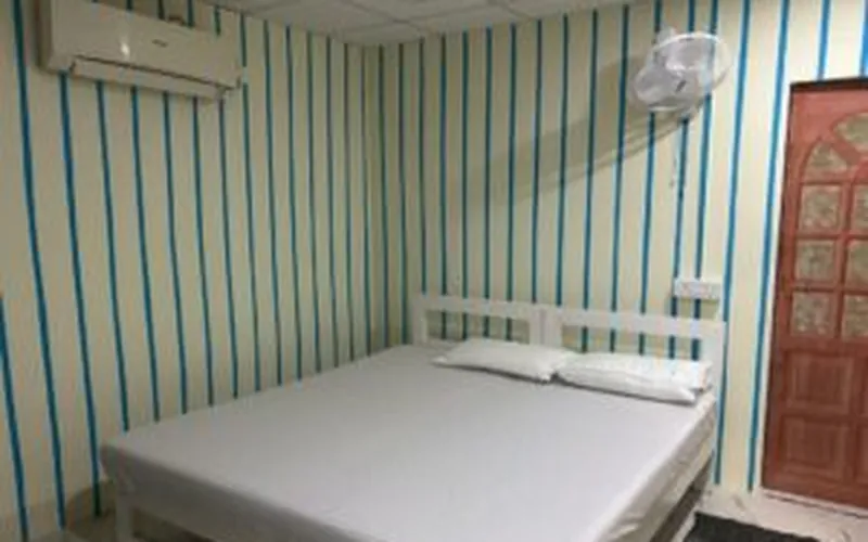 AC room at Purnam Yogashala accommodation Goa